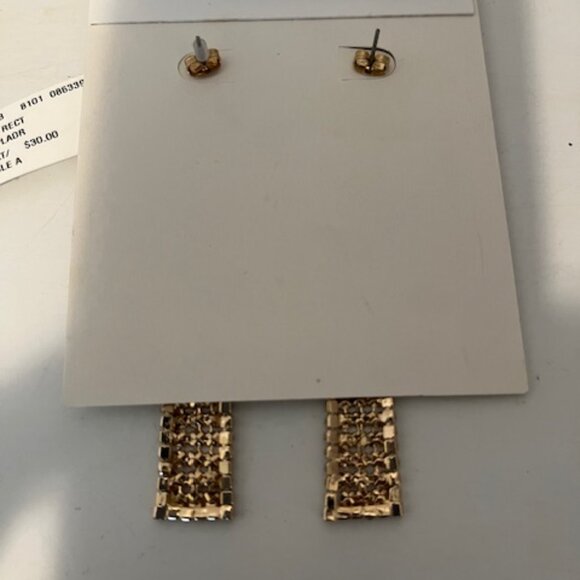 Ettika chain mail fashion earrings. - Picture 3 of 3